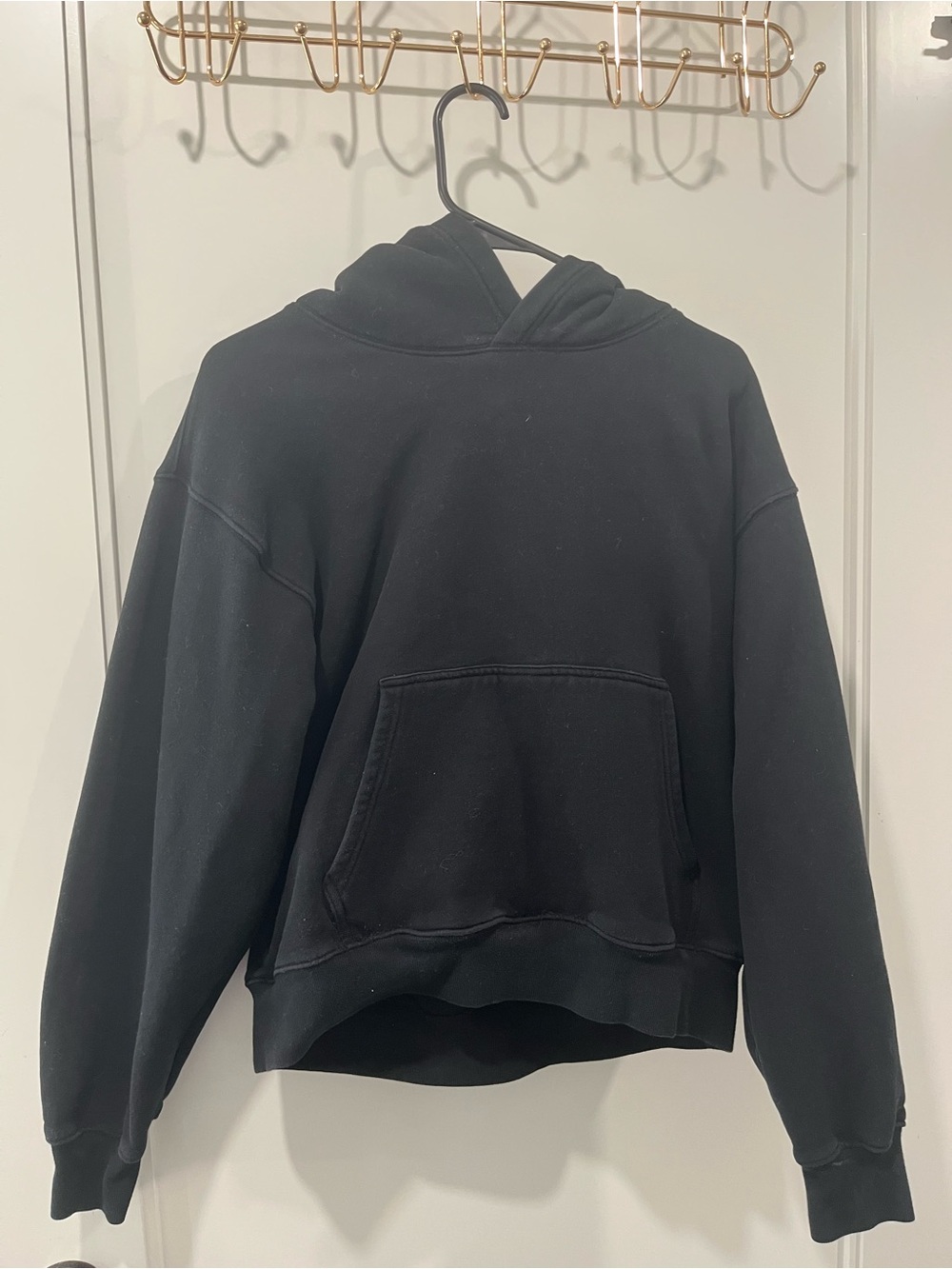 TNA Cozy Sweatfleece Hoodie in Black